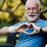 A senior stays active during men’s health month benefitting from senior health at home.