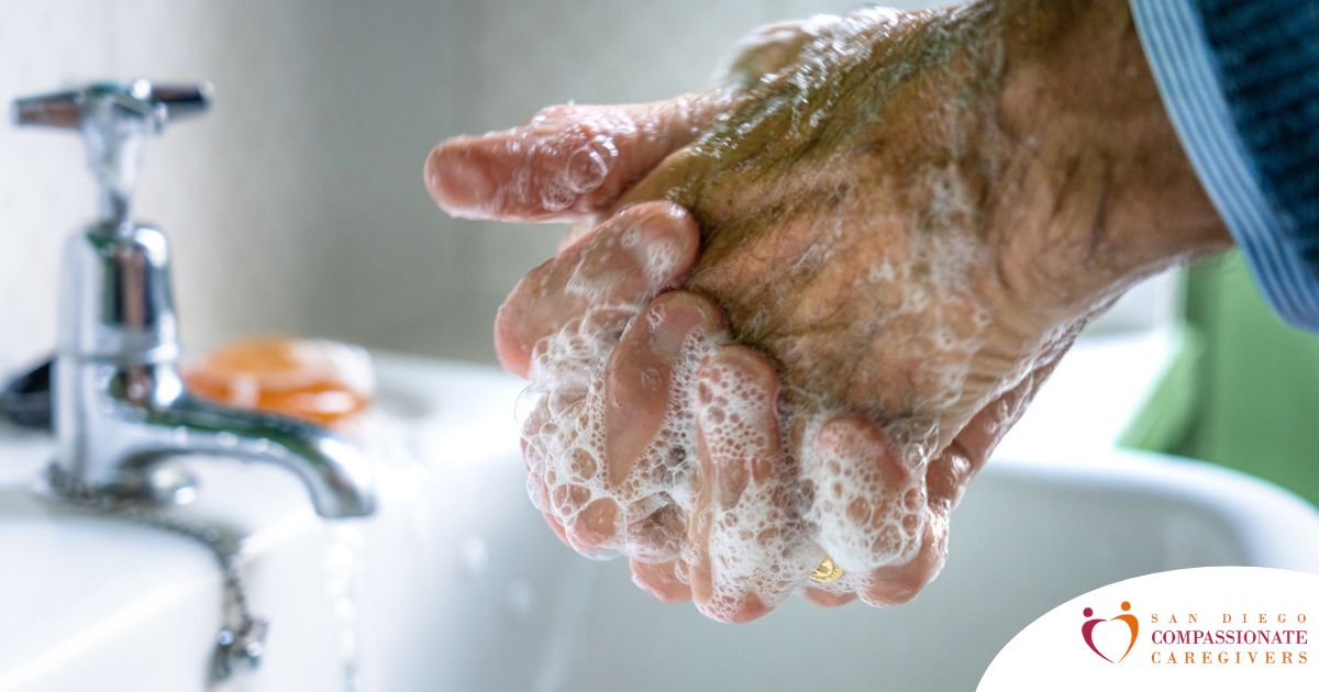 Small daily habits like hand washing support infection prevention in seniors.